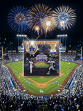 LA Dodgers World Series Championship pin & blip set